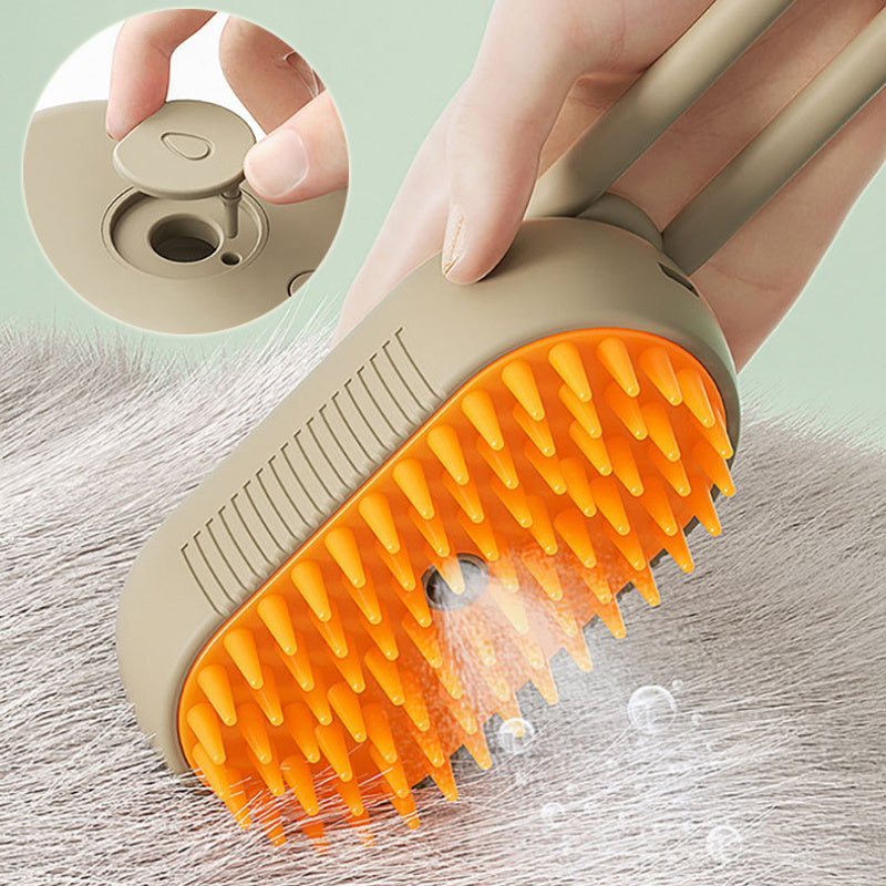 3 in 1 Electric Steamy Brush for Cats and Dogs